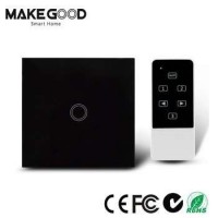 Home Automation Wifi Remote Control Switch Touch Glass Panel Wall Light Switch 1Gang Touch Switch