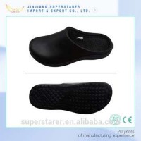 Black Nurse Shoe  Men Shoes Nurse Clogs With Fur Lining Insole