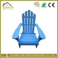 Wholesale Blue Comfortable Outdoor Fold Teak Adirondack Furniture