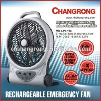 Emergence 10" Rechargeable Fan