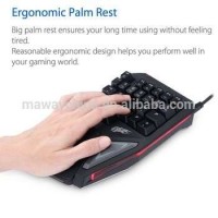 Mechanical Gaming Keyboard  Professional Single-Handed Keypad With 29 Programmable Keys And Full RGB