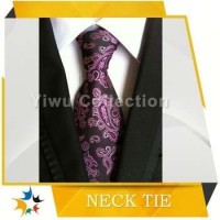 Wholesale Men's Fashion Zipper Polyester Tie