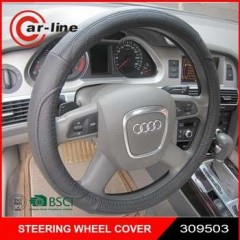 38cm Universal Size High Quality Car Steering Wheel Cover With New PVC Material图1