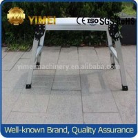 50CM Height Adjustable Aluminum Telescopic Working Platform YM201with CE EN131 Certification