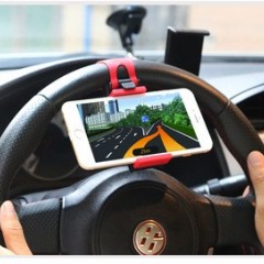 2017 TOP Sale Car Accessory Item Steering Wheel Silicone Mobile Phone Stand Holder图1