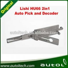 Locksmith Supplies  LISHI 2-In-1 HU66 Lock Picking Car Door Lock Opener Kit Lishi HU66 2in1 Decoder 图1