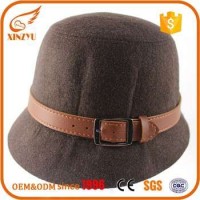 Online Wholesale High Quality Bowler Felt Fedora Formal Hats For Races