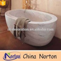 Large Indoor Marble Freestanding Bath Tub NTS-BA275S