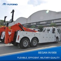 Three Axles Wrecker Tow Truck For Sale