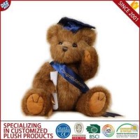 School Graduation Souvenirs Teddy Bear Plush Stuffed Toy