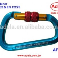 Taiwan ADELA CE Approved Outdoor Climb Fall Protection Carabiner