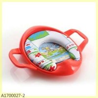 High Quality Soft Toilet Stool Baby Toilet Seat plastic Kids Toilet Seat With Handle