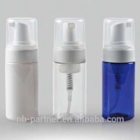 Black White Plastic PET Empty Foam Pump Bottle 100ml 120ml 150ml 200ml