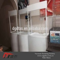 Plastic White Promotion Sampling Table By Vacuum Forming