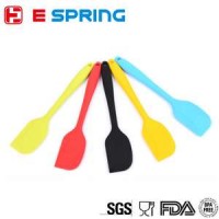 Custom Food Grade Multifunctional Mixing Batter Baking Tool Cake Pastry Silicone Scraper