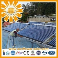 Split Pressurized Solar Collectors