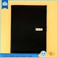 Hardware Decoration Elastic Hook Closure A4 Folder