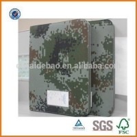 A4 Wholesale Genuine Leather Camouflage Pattern Portfolio   Camouflage Pattern A4 Agenda   Army Camo