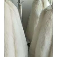 Genuine Animal Skin Raccoon Fur / Real Natural Fur Skin / White Raccoon Skin