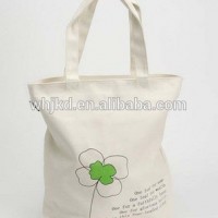 Recyclable Natural Canvas Cotton Tote Bag