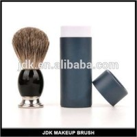 Wholsale Shaving Brushes Pure Badger Hair Brush  Black Resign And Metal Silvertip Shaving