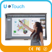 55 Inch Aluminum Alloy Outer Frame Cheap Interactive Touch Screen All In One Pc