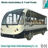 11 Seater Electric Enclosed Sightseeing Car   CE Approved