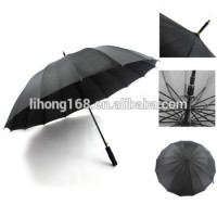 High Quality Wholesale Cheap Black Large Rain Umbrella