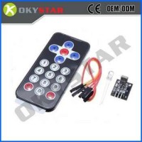 Infrared LED IR Receiver Module Wireless Remote Control Kit