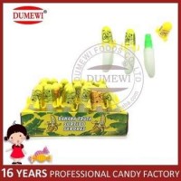 Hot Sell Fruit Flavor Banana Shape Spray Liquid Candy