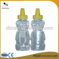 2017 New Design Storage Bottles Plastic Glass Honey Jars