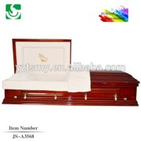 Chinese Factory Orthodox Wooden Casket Funeral Suppiler