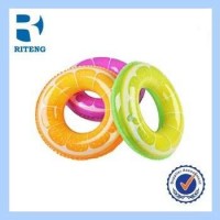 Cheap Promotion High Quality PVC Inflatable Donut Swim Ring