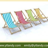 Customized Wood Material And Beach Chair Specific Use Pool Deck Chairs