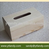 Beautiful Cute Wooden Mini Tissue Box