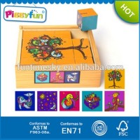 2017 Latest Selling Product Preschool Educational Wooden Puzzles  Puzzle Game For Children  Kids Jig