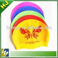 Custom Logo Silicone Swim Cap