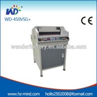 Professional Manufacturer WD-450VSG+ Numerical-Control 450mm Paper Cutter