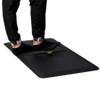 Black Design Size Standing Desk Anti-fatigue Standing Mat