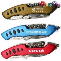 11 Functions Logo Stainless Steel Outdoor Camping Swiss Pocket Knife