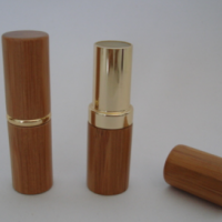 Natural Bamboo Lipstick Tube Customized Designed