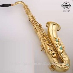 TAISHAN New Professional Tenor Bb Sax Saxophone Gold With Other Accessories图1