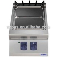 Sopas 900 Series Stainless Steel Commercial Hot Plate For Hotel