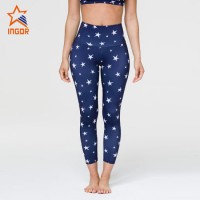 Customize Sublimation Printed Women Sportswear Gym Pants Sports Yoga Leggings