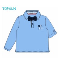 2019 Summer New Kids Clothing Kids Polo Long-Sleeved T-Shirt Kids Baby Polo Shirt