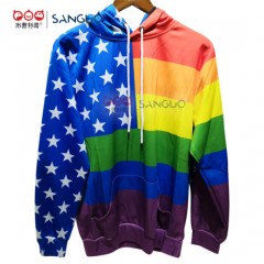 Wholesale Custom Printing Manufacturer Pullover Sweatshirts Hoodies Election图1