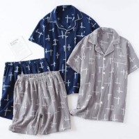 Summer Season Men's Cotton Muslin Pyjamas Pajamas