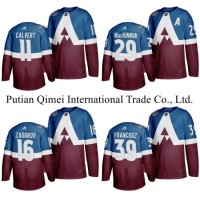 2020 Stadium Series Avalanche Calvert Mackinnon Zadorov Francouz Hockey Jerseys