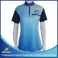 Custom Made Sublimation Printing Bowling Clothing