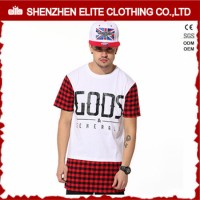 Wholesale Men's Custom Printing Short Sleeve Red T Shirts (ELTMTI-17)